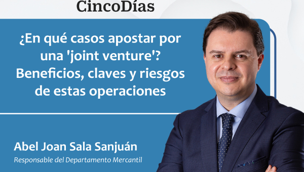 ¿En qué casos apostar por una ‘joint venture’? Beneficios, claves y riesgos de estas operaciones