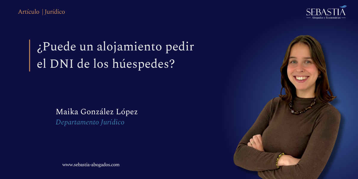 Escritora del artículo sobre si un alojamiento puede pedir el DNI de los huéspedes, abogados en Valencia